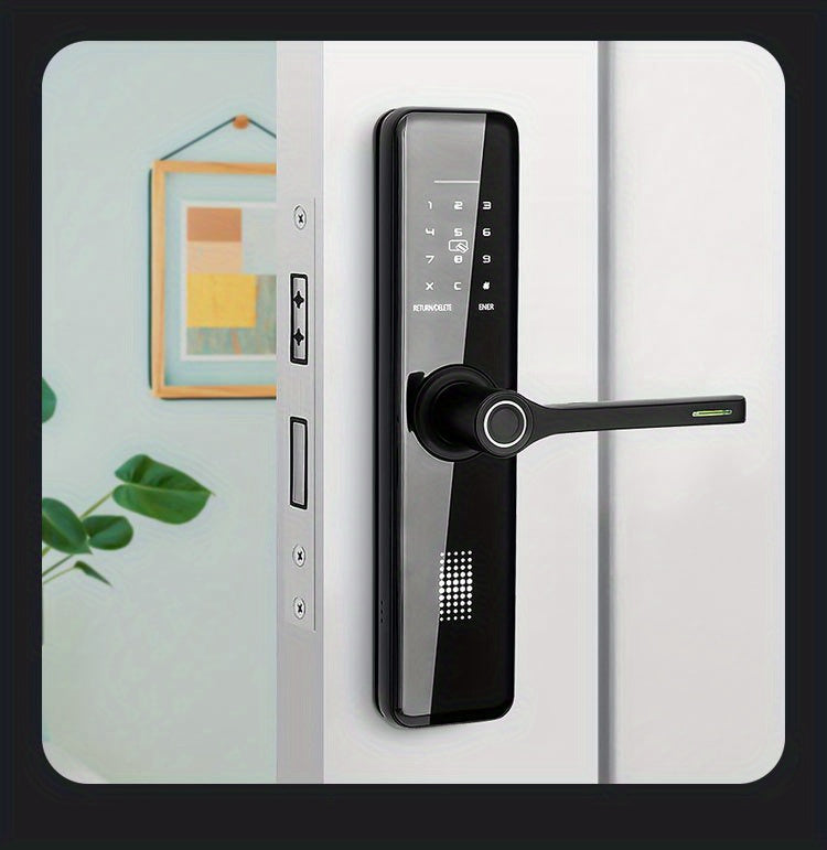 Home Electronic Digital Biometric Fingerprint Door Lock Keyless Entry Door Lock With App And Keypad, Smart Door Lock, Front Door Locks