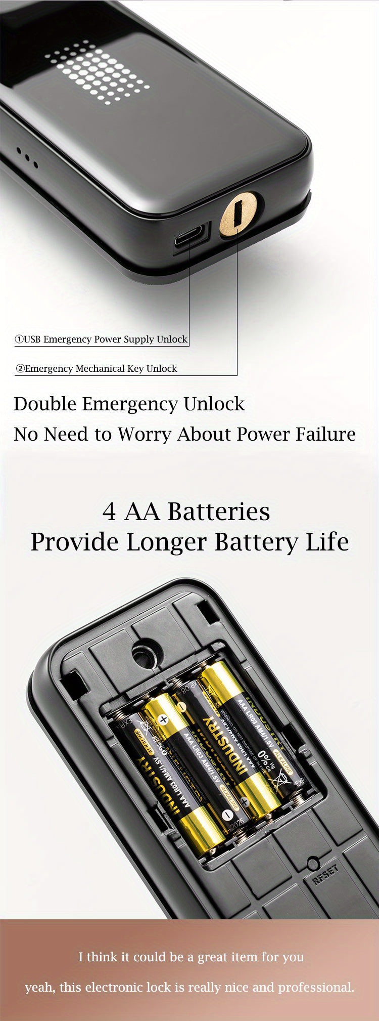 Home Electronic Digital Biometric Fingerprint Door Lock Keyless Entry Door Lock With App And Keypad, Smart Door Lock, Front Door Locks